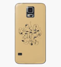 Funda/vinilo para Samsung Galaxy Gatos siameses