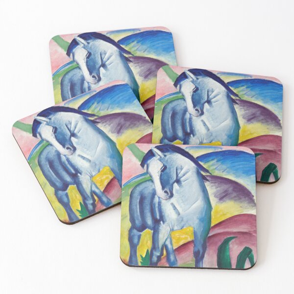 Item preview, Blue Horse, Franz Marc designed and sold by fourretout.