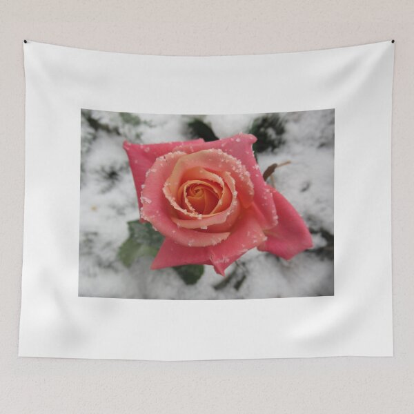 Item preview, Rose in the snow in winter designed and sold by rhnaturestyles.