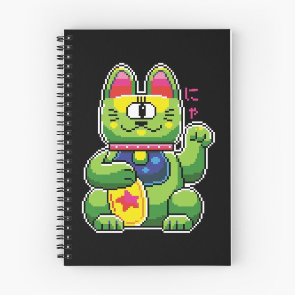 Item preview, Lucky alien space cat designed and sold by pixelins.