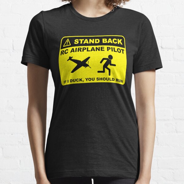 RC Airplane Pilot - Stand Back Essential T-Shirt