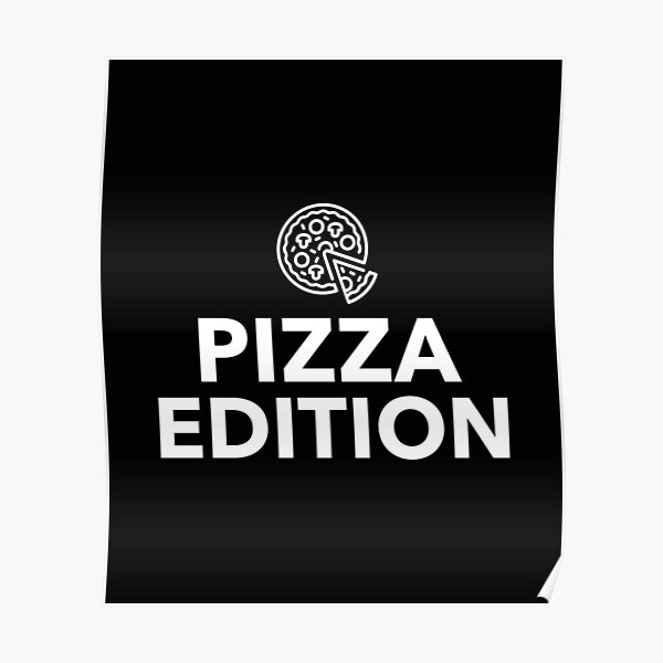 Pizza Slogan Posters Redbubble