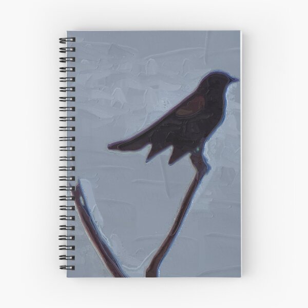 Item preview, Bird on Blue designed and sold by ArtOfE.