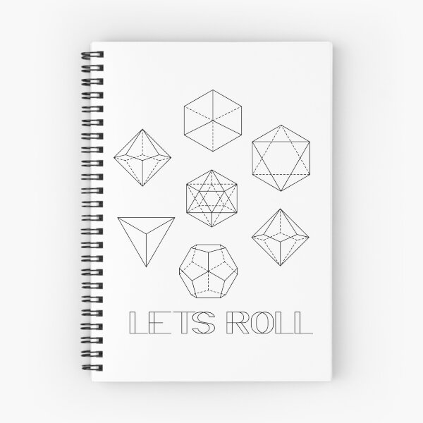 Item preview, Let's Roll! - White and Black designed and sold by DoodleDashCollective.