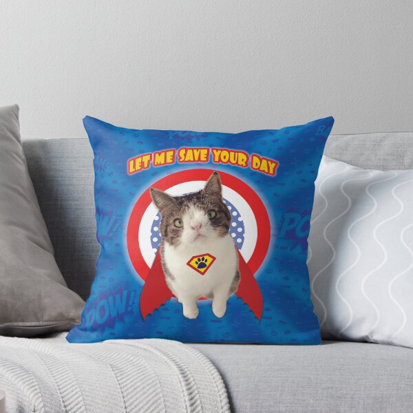 Let Me Save Your Day Throw Pillow