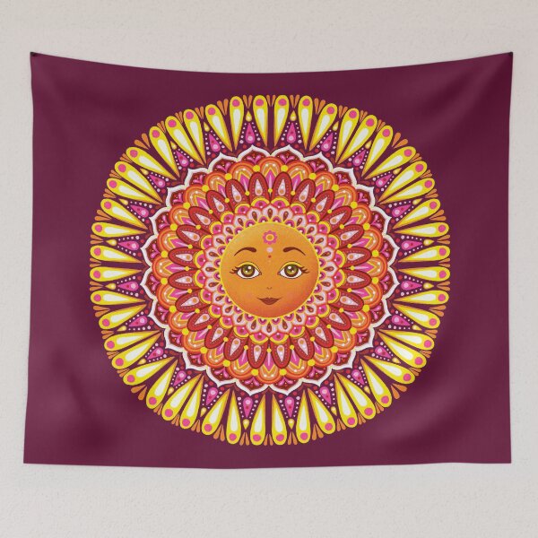 Item preview, Sun Mandala No.1 by Thaneeya McArdle designed and sold by Thaneeya McArdle.