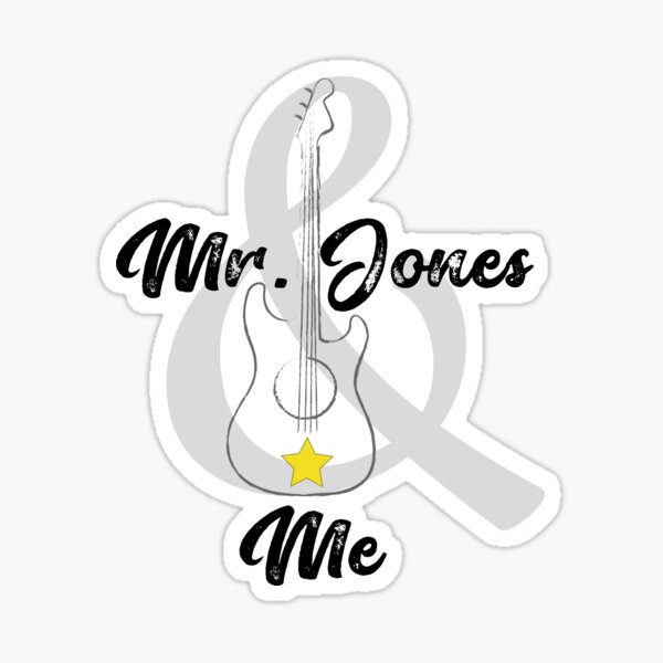 Mr. Jones Sticker