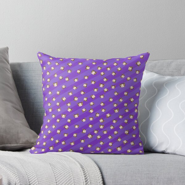 Monty Gotchy - Polka Throw Pillow