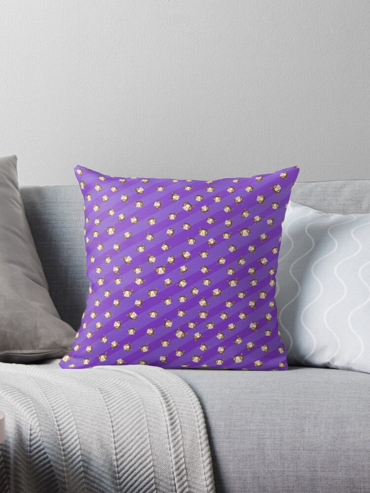 Thumbnail 1 of 4, Pillow, Monty Gotchy - Polka designed and sold by puzzlepixel.