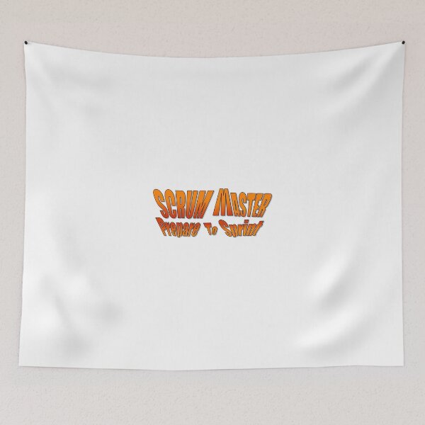 Item preview, Scrum Master Slant Text designed and sold by benandfreya.
