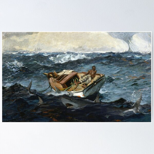 Item preview, The Gulf Stream, Winslow Homer designed and sold by fourretout.