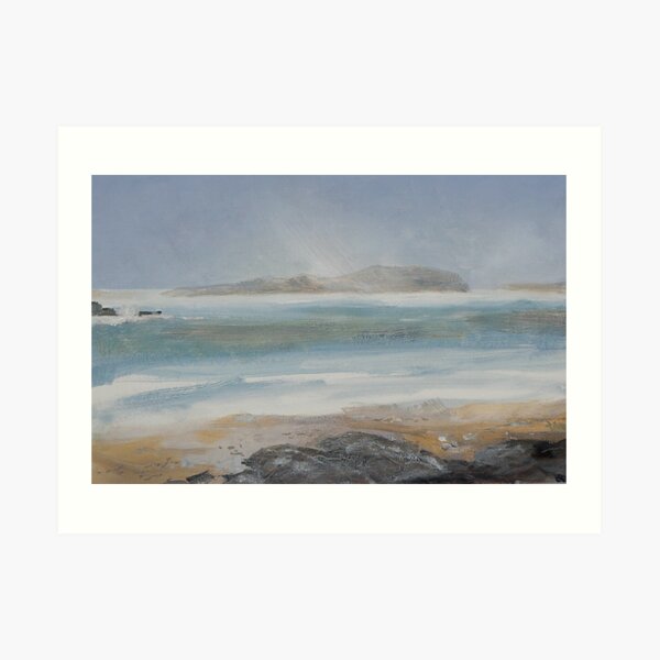 Storm over Little Cumbrae Art Print