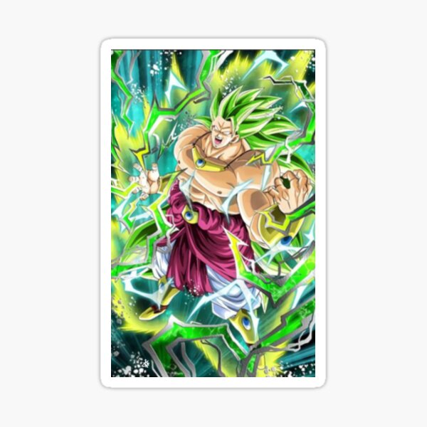 Broly Stickers Redbubble 3909