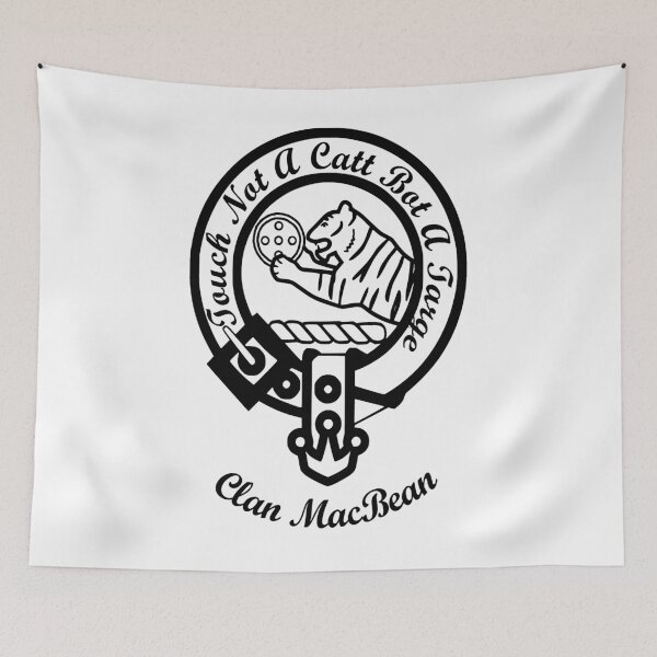 Artikelvorschau, MacBean Scottish Clan Nachname entworfen und verkauft von BagTown Clans.