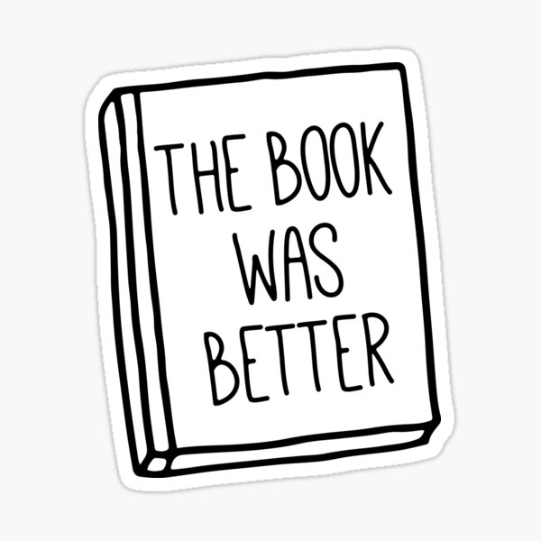 Artikel-Vorschau von Lustig das Buch war besseres Zitat, designt und verkauft von whimseydesigns.