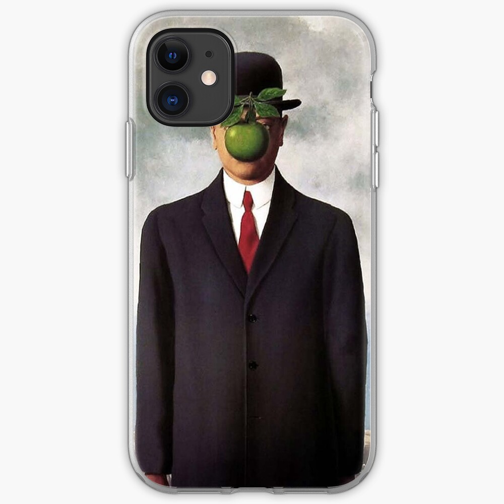 Magritte Apple Iphone Hülle | Haut | Abdeckung iPhone-Hülle & Cover