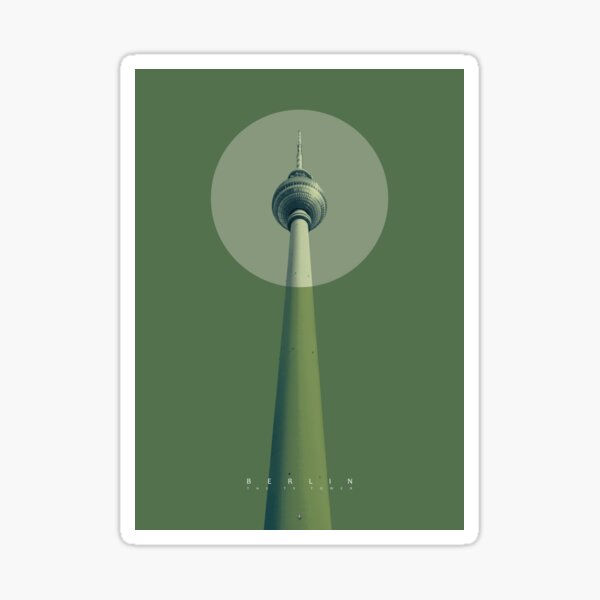 Berlin - The TV Tower Sticker