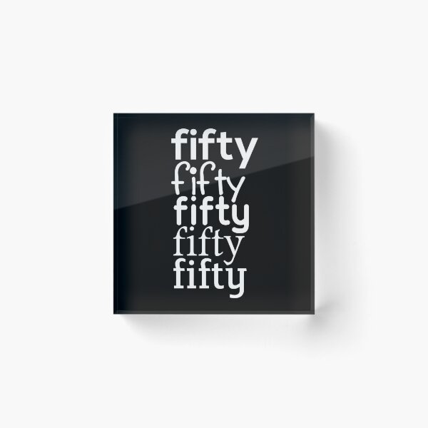 Item preview, fifty fifty Birthday birthday cake birthday party birthday girl birthday gift special person years birth old age celebrate designed and sold by cakal10.