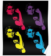 Rosie the Riveter Pop Art Widerstand Poster