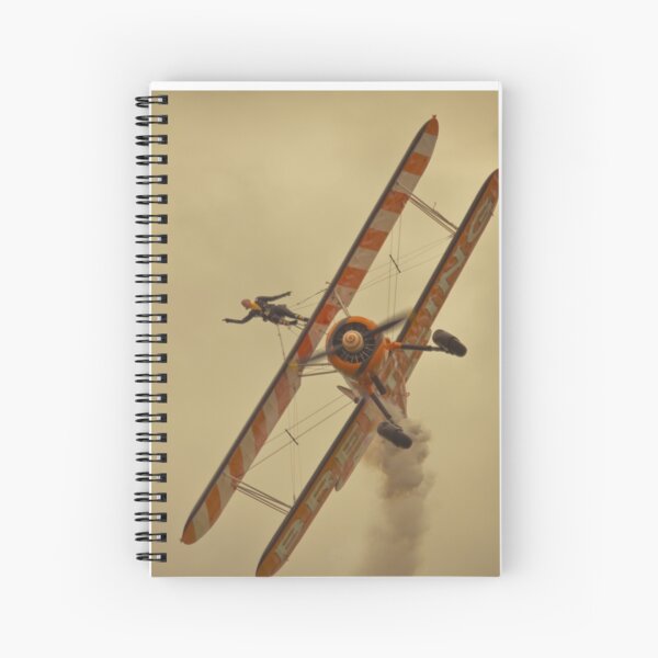 Brietling wing walkers Spiral Notebook