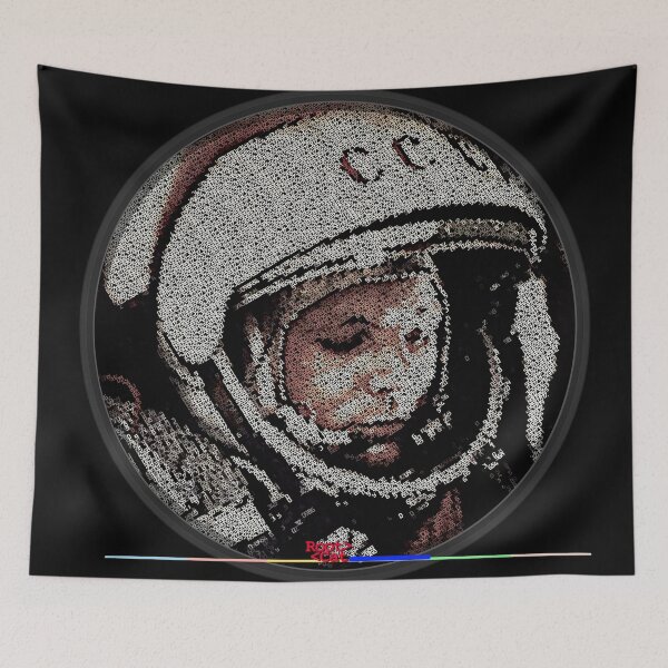 Item preview, GAGARIN ASCII ART ROOTCAT designed and sold by Grimm Land.