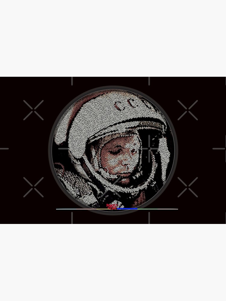 GAGARIN ASCII ART ROOTCAT by Grimm-Land