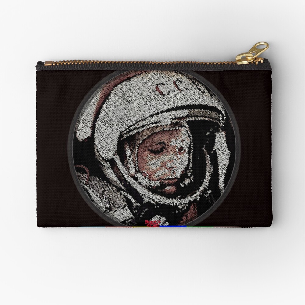 GAGARIN ASCII ART ROOTCAT Zipper Pouch