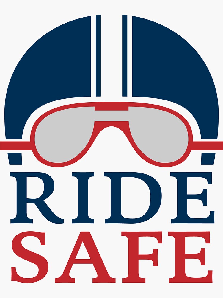 "ride safe Motorcycle motorcyclist racing bike helmet safety driving