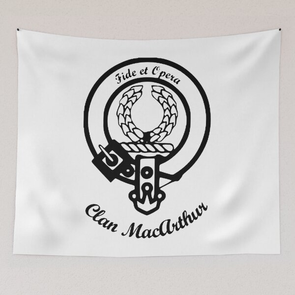 Artikelvorschau, MacArthur Scottish Clan Nachname entworfen und verkauft von BagTown Clans.
