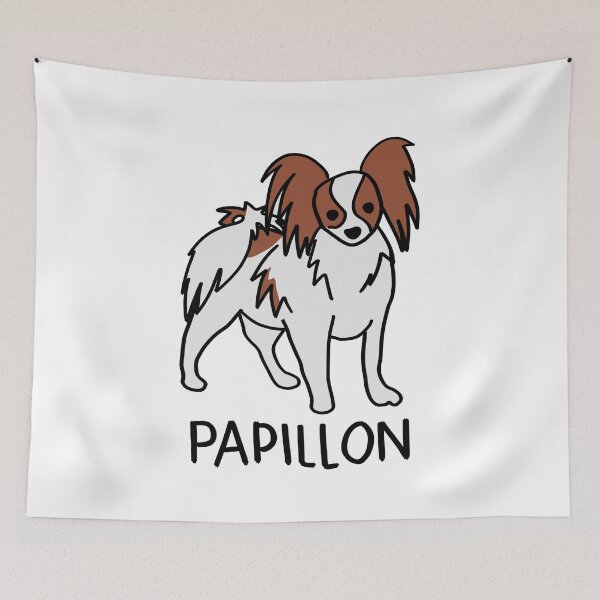 Item preview, Papillon dog brown - gift idea designed and sold by NeXore.