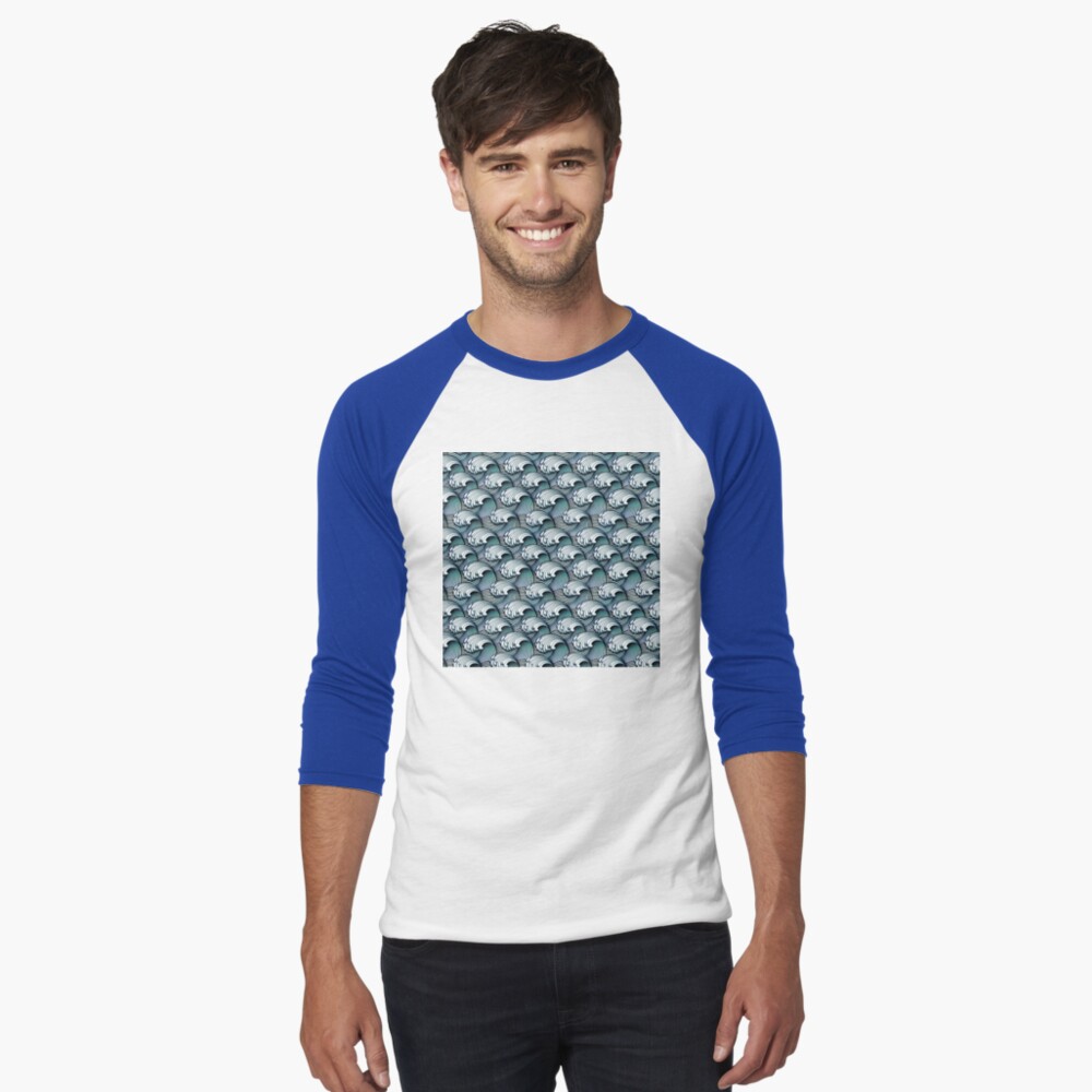 Item preview, Baseball ¾ Sleeve T-Shirt designed and sold by Vk91.