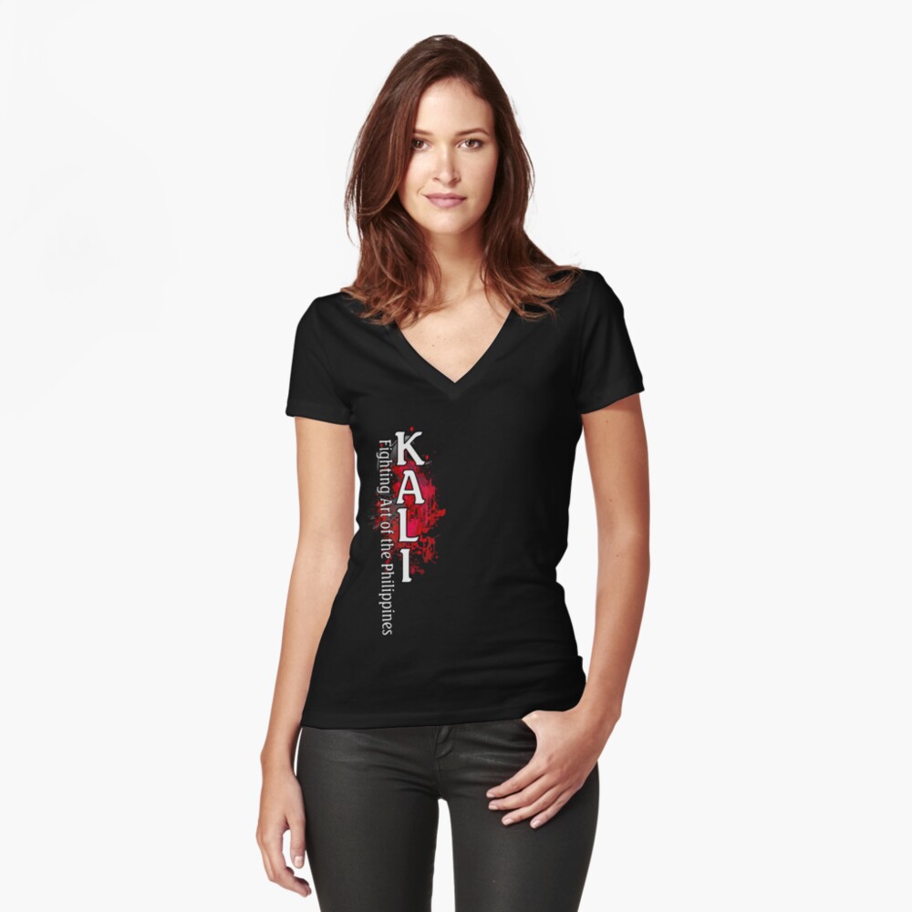 Item preview, Fitted V-Neck T-Shirt designed and sold by DfaProductions.
