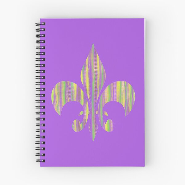 Item preview, Mardi Gras Party Time Fleur de Lis designed and sold by Annette Marionneaux Stevenson.