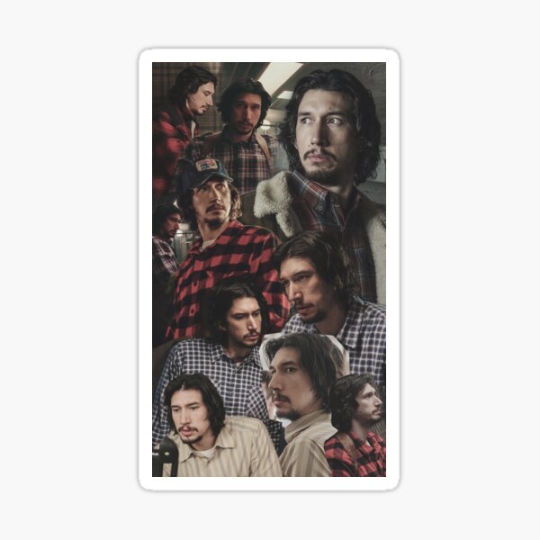 Vista previa del artículo con la obra «ADAM DRIVER - Flip Zimmerman en Blackkklansman Collage 2018», diseñado y vendido por goon-squad.