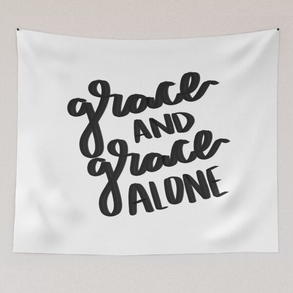 Item preview, Grace Alone designed and sold by Egodcounseling.