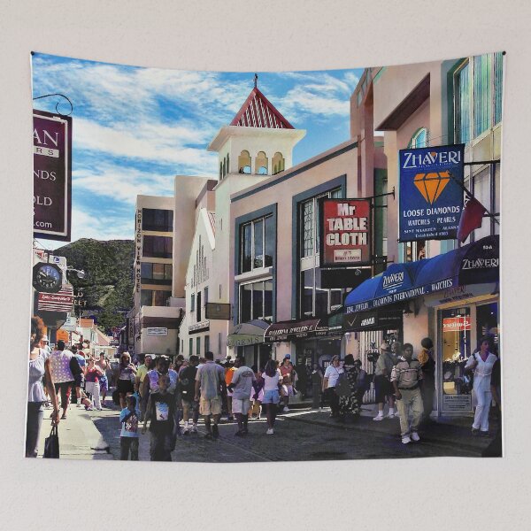 Item preview, Philipsburg Sint Maarten - Shopping on Front Street designed and sold by Susan Savad.