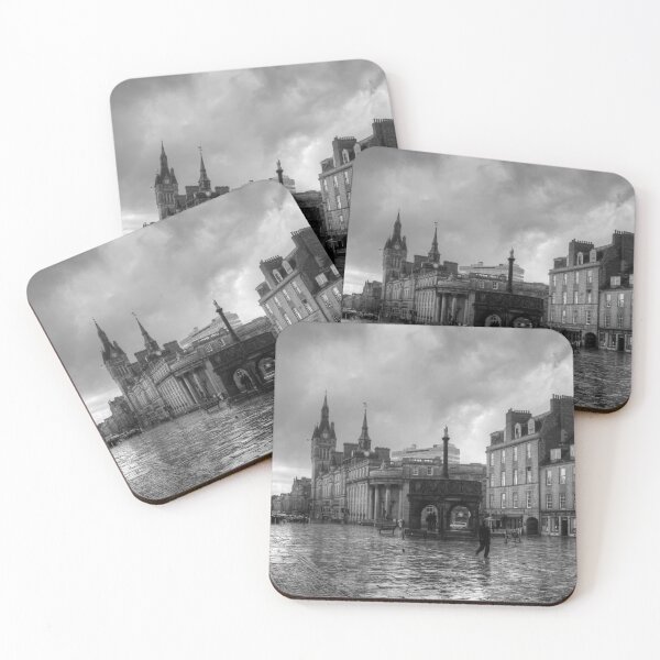 Item preview, Aberdeen in the rain - B&W designed and sold by tomg.
