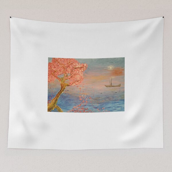 Item preview, Cherry blossom outlook on the sea designed and sold by oneteechi.