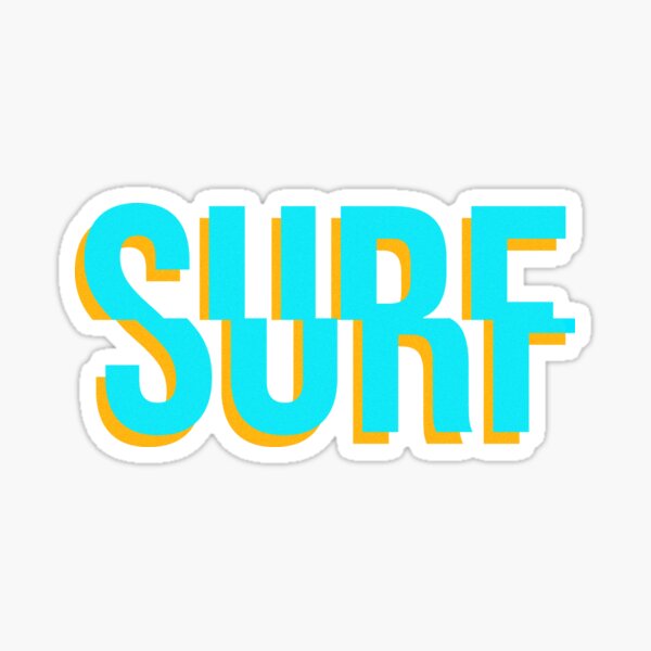 Surf Sticker