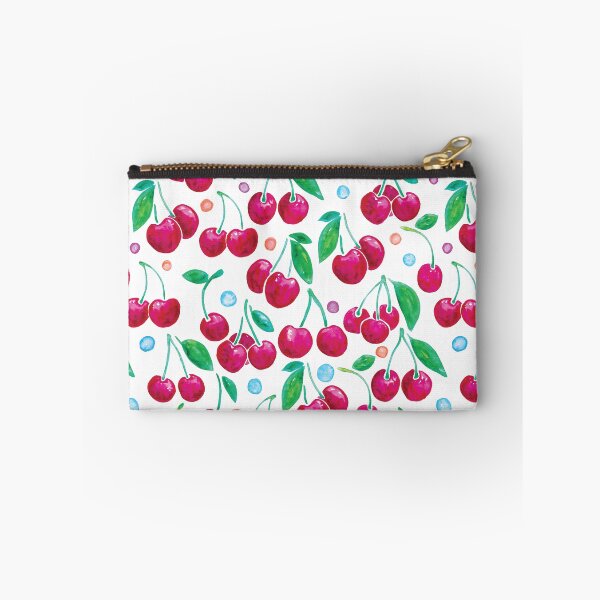 Item preview, Watercolour Cherries II | White Background designed and sold by RebeccaFlaherty.