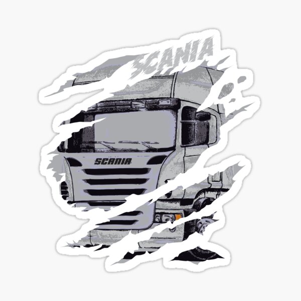 camión scania Pegatina