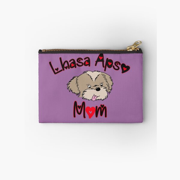 Item preview, Lhasa Apso Mom Hearts Valentine's Day designed and sold by OMyDesigns.