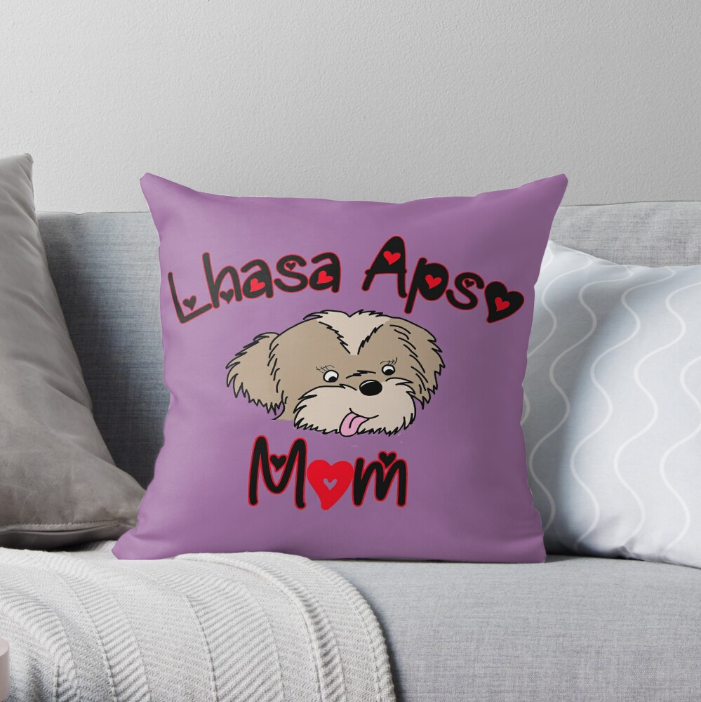 lhasa apso pillow