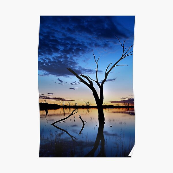 Lake Fyans, Blue Lagoon Poster