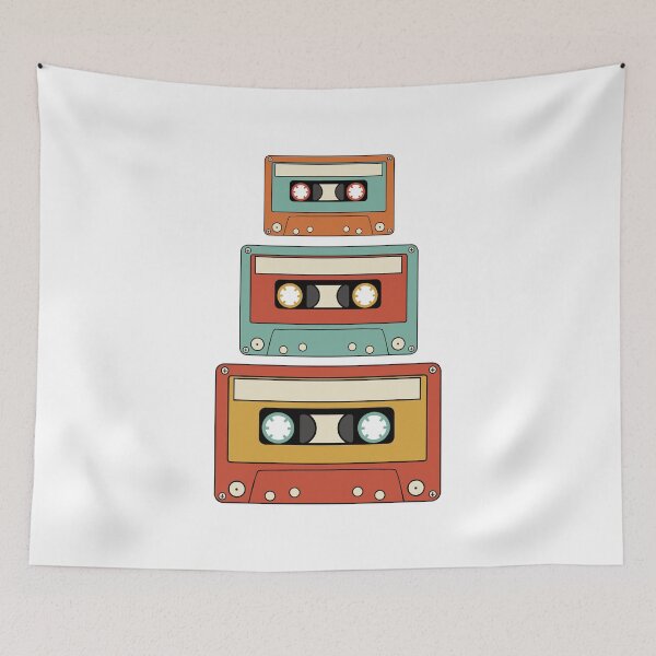 Item preview, Cintas de cassette de música retro designed and sold by MCGraphics.