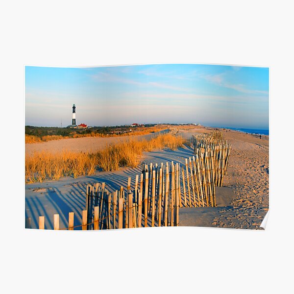 Fire Island Lighthouse; Long Island, NY. Poster