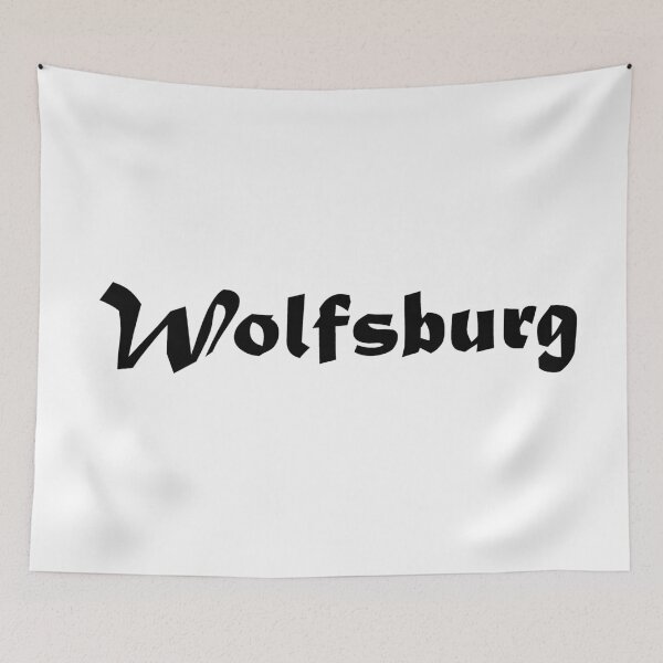 Item preview, Lettering Wolfsburg designed and sold by game2genesis.