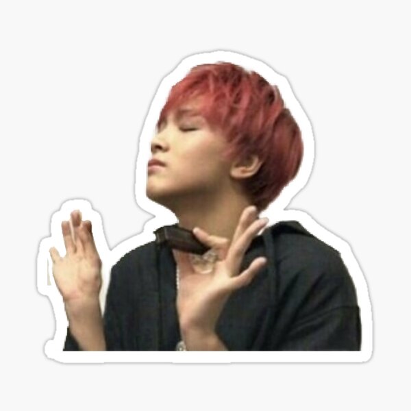 nct meme sticker haechan Sticker