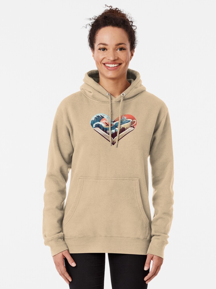Imagen 1 de 5, Sudadera con capucha con la obra café, diseñada y vendida por dandingeroz.