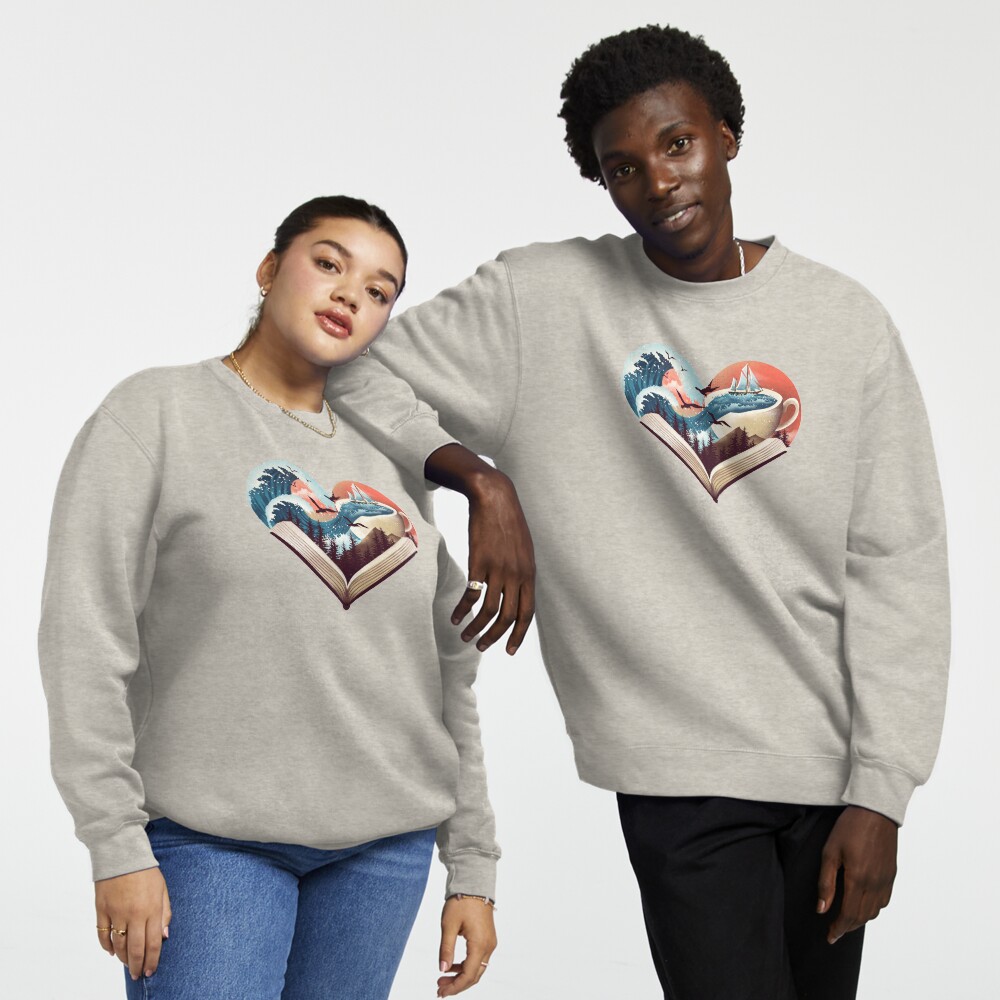 Vista previa del artículo con la obra «Sudadera sin capucha», diseñado y vendido por dandingeroz.